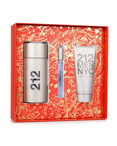 Set mit Herrenparfüm Carolina Herrera 212 NYC MEN