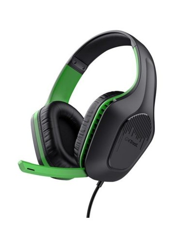 Kuulokkeet mikrofonilla Trust GXT 415S Zirox Musta Vihreä