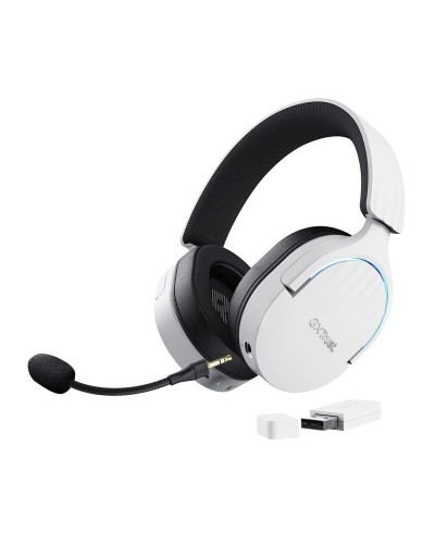 Casques avec Micro Gaming Trust GXT 491 Blanc Multicouleur