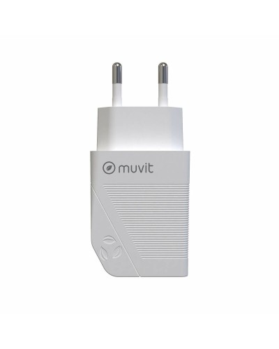 Seinälaturi Muvit MCACC0012 Valkoinen Musta 20 W