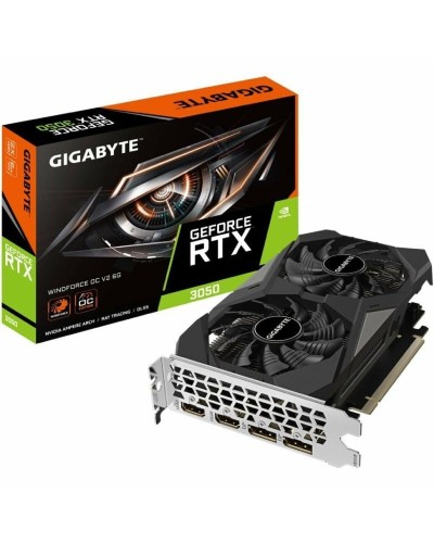 Tarjeta Gráfica Gigabyte GV-N3050WF2OCV2-6GD Nvidia GeForce RTX 3050 6 GB GDDR6
