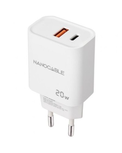 Wandladegerät NANOCABLE 10.10.2007 Weiß 20 W