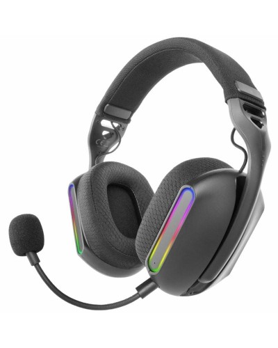 Auriculares con Micrófono Gaming Mars Gaming MHWPRO Negro Multicolor