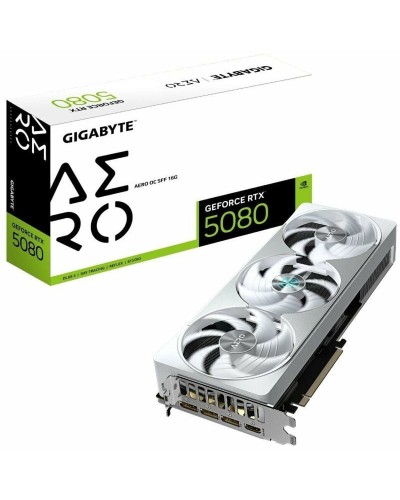 Grafikkarte Gigabyte GeForce RTX 5080 AERO OC SFF 16G GEFORCE RTX 5080 16 GB GDDR6 GDDR7