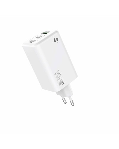 Chargeur de voiture Subblim SUBCHG-6G1003 Blanc 100 W 120 W