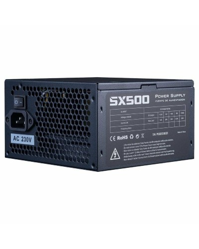 Fonte di Alimentazione Hiditec SX500 500 W Certificazione ENERGY STAR