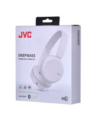 Auricolari Senza Fili JVC HAS-36WWU Bluetooth Bluetooth 5.2 Bianco Nero
