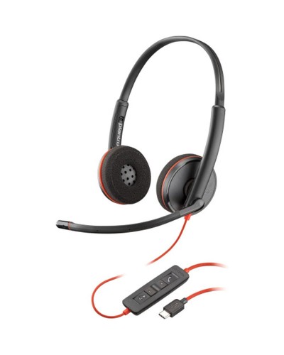 Auriculares Poly 8X222AA Negro