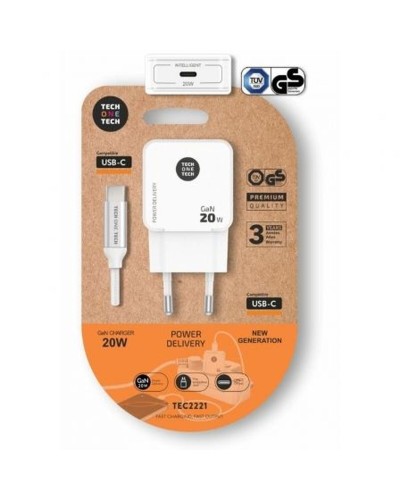 Caricabatterie da Parete Tech One Tech TEC2221