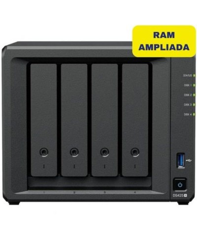 NAS Verkkotallennus Synology DS425+/6G Musta