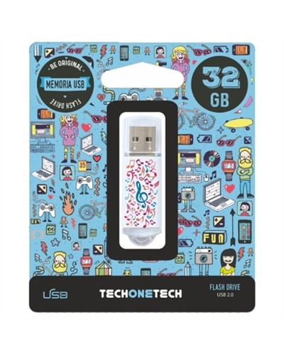 USB Pendrive Tech One Tech TEC4003-32 32 GB