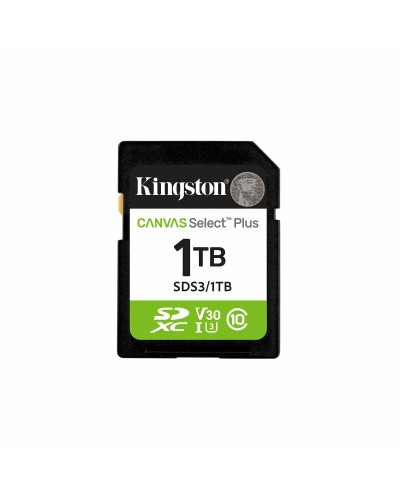 Micro SD Memory Card with Adaptor Kingston SDS3/1TB 1 TB
