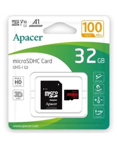 Tarjeta Micro SD Apacer AP32GMCSH10UB-R