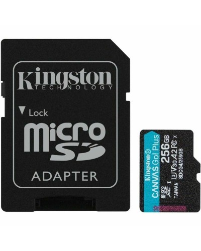 Scheda Di Memoria Micro SD con Adattatore Kingston SDCG4/256GB 256 GB