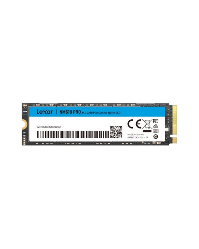 Disque dur Lexar LNM610P001T-RNNNG 1 TB SSD
