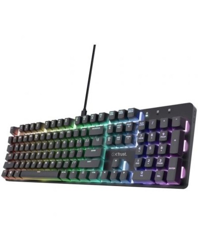 Clavier pour jeu Trust 25682 Noir Espagnol Qwerty