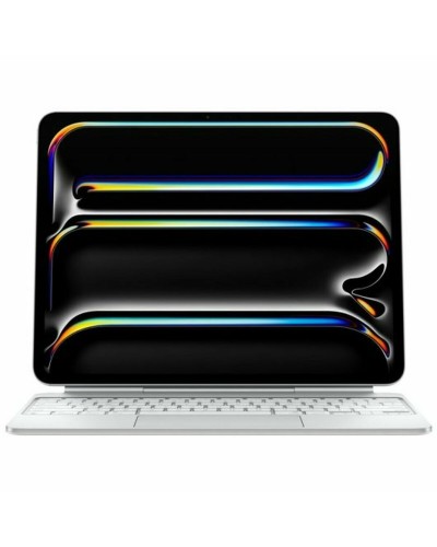 Näppäimistö Apple iPad Pro 2024 Valkoinen Espanjalainen Qwerty