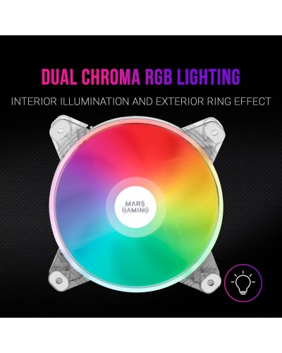 Laptop-Lüfter Mars Gaming MFD Ø 12 cm (1 Stück)