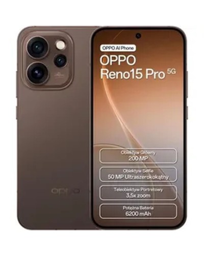 Smartphone Oppo RENO 15 PRO 6,3" Mediatek Dimensity 8450 12 GB RAM 512 GB Schwarz