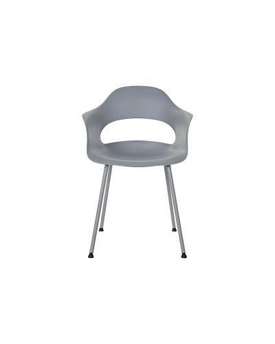 Stoel DKD Home Decor Lichtgrijs 56 x 54 x 80 cm