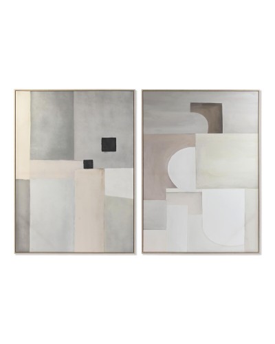Quadro DKD Home Decor Astratto (100 x 4 x 140 cm) (2 Unità)