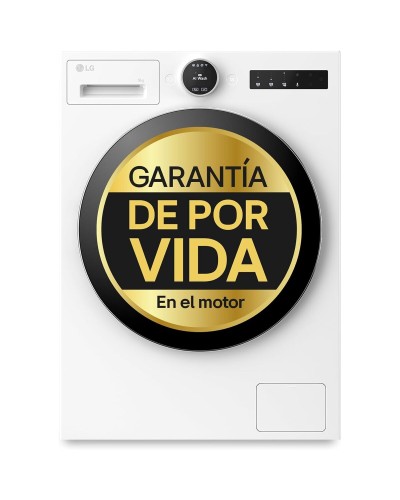 Lavadora LG 1400 rpm 9 kg