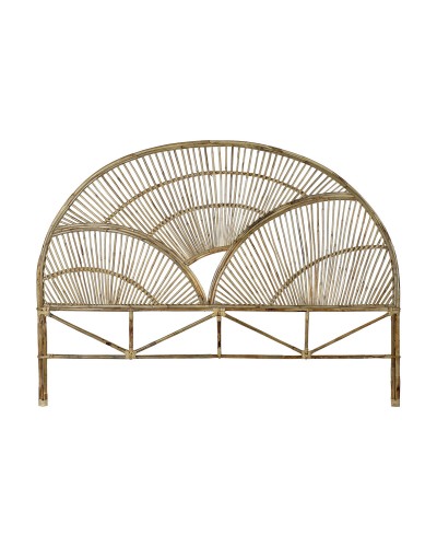 Headboard DKD Home Decor Natural Rattan (178 x 4 x 128 cm)