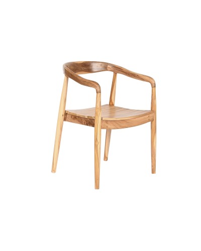 Stol DKD Home Decor Brun Teak 56 x 51 x 78 cm