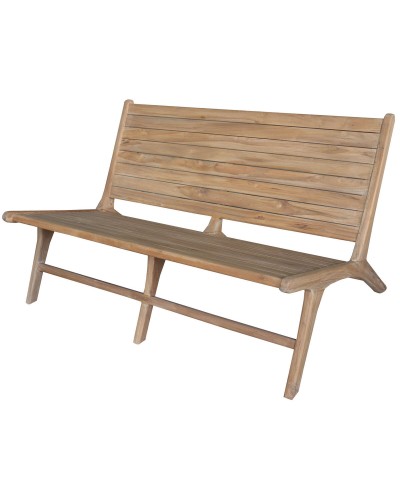 Bänk DKD Home Decor Brun Naturell Shabby Chic 120 x 81 x 67 cm