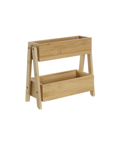 Estante DKD Home Decor Madera Bambú 27 x 12 x 25 cm