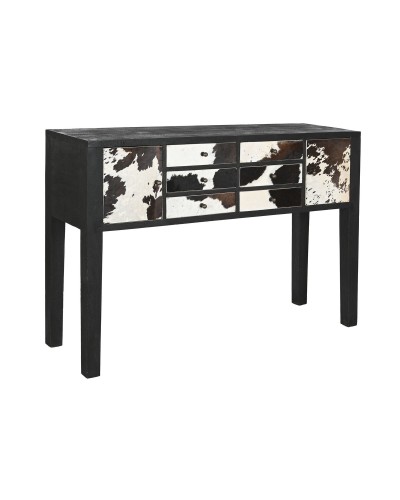 Console Home ESPRIT Nahka Mangopuu 135 x 40 x 94 cm