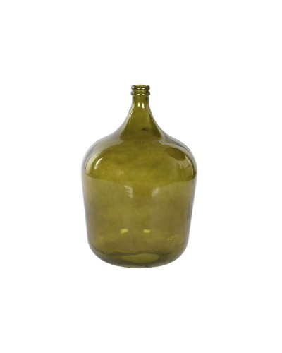 Vase Home ESPRIT Green Tempered Glass 36 x 36 x 56 cm