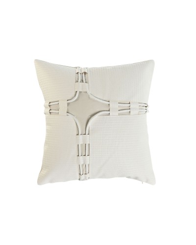 Cojín Home ESPRIT Blanco 45 x 10 x 45 cm