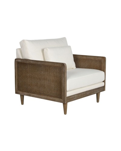 Sessel Home ESPRIT Weiß natürlich 93 x 86 x 88 cm