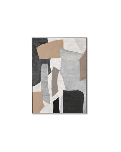 Painting 3D Home ESPRIT Abstract Modern 103 x 4,5 x 143 cm