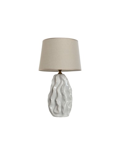 Lampada da tavolo Home ESPRIT Bianco Porcellana 50 W 220 V 36 x 36 x 62 cm