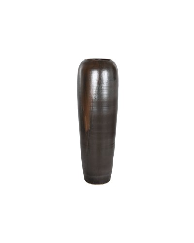 Vase Home ESPRIT Brun foncé Céramique 38 x 38 x 117,5 cm