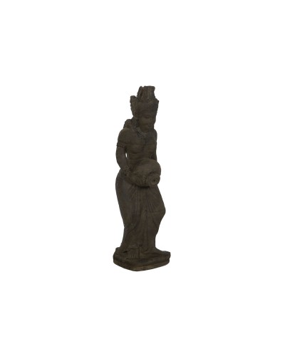 Figurine Décorative Home ESPRIT Gris foncé 28 x 25 x 100 cm
