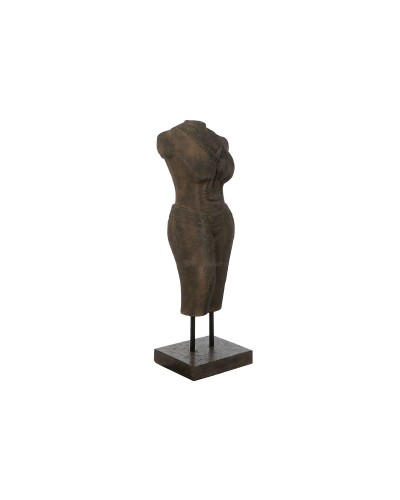 Figura Decorativa Home ESPRIT Gris oscuro 40 x 35 x 120 cm