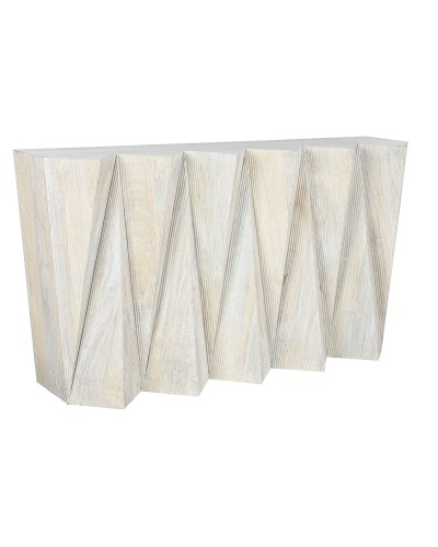 Console Home ESPRIT Giallo Beige Legno di mango 150 x 35 x 80 cm