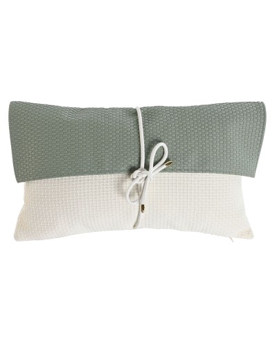 Coussin Home ESPRIT Blanc Vert 50 x 10 x 30 cm