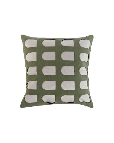 Cuscino Home ESPRIT Bianco Verde 45 x 10 x 45 cm