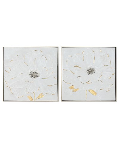 Tela Home ESPRIT polistirene Tela 62 x 4,5 x 62 cm