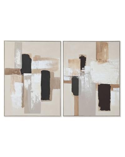 Canvas Home ESPRIT polyestyreen Canvas 92 x 4 x 122 cm