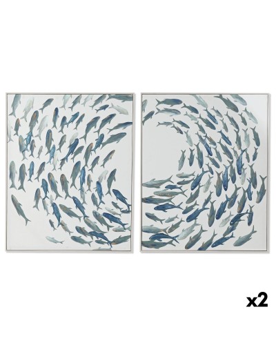 Kanvas Home ESPRIT polystyren Kanvas 82,5 x 4 x 102,5 cm