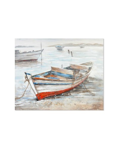 Maalaus Home ESPRIT Laiva Välimeren 150 x 4 x 120,5 cm