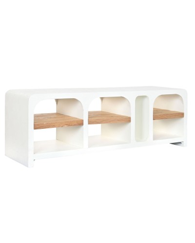 Mueble de TV Home ESPRIT Blanco Natural 150 x 41 x 54 cm