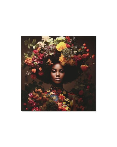 Painting Home ESPRIT Printed 120 x 0,4 x 120 cm