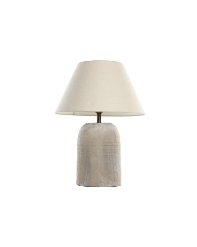 Desk lamp Home ESPRIT Beige Grey 50 W 220 V
