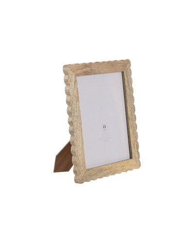 Kuvakehys Home ESPRIT Luonnollinen Kristalli Mangopuu